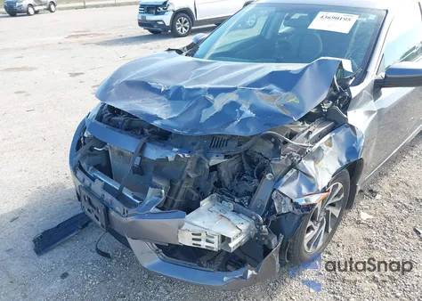 2017 Honda Civic Ex из США, поврежденный, VIN 19XFC2F71HE062074